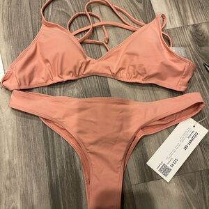 Dusty Rose Bikini Set